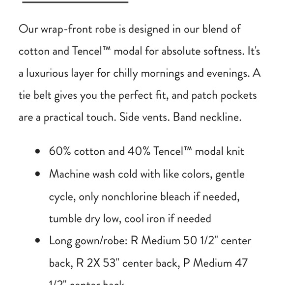 Sleep Ultrasoft Patch Pocket Robe - Picture 16 of 16